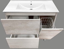 Comforty Тумба с раковиной Верона 90 (Comforty) дуб белый – фотография-3